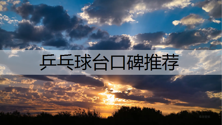 乒乓球台口碑推荐