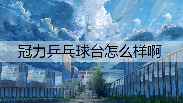 冠力乒乓球台怎么样啊