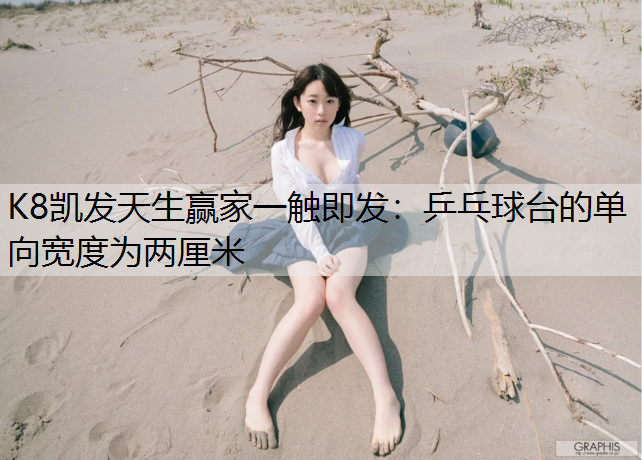 乒乓球台的单向宽度为两厘米